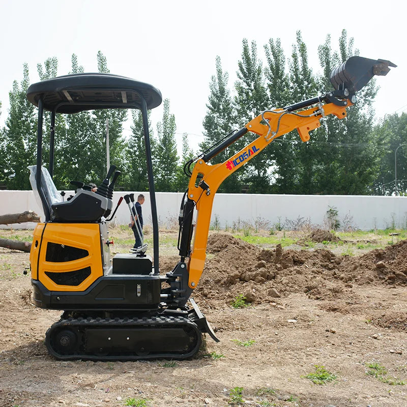 Customized Agricultural Efficient Digging Tools 1200 KG Hydraulic Crawler Mini Digger EPA/Euro 5 High Quality Small Excavator
