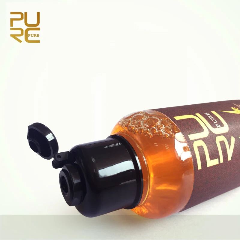 PURC Ginger Hair Growth Shampoo Fast Regrowth Anti Hair Loss Scalp Treatment Shampoo Thicken Nourishing Hair Care 100ml