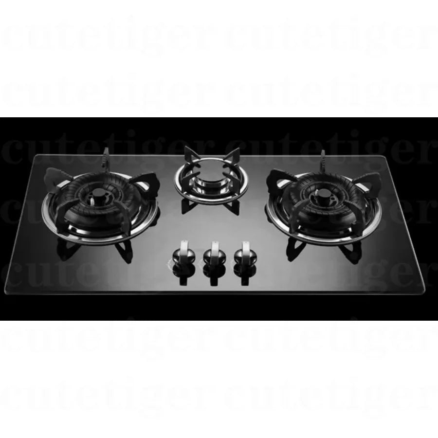 Three-cooker Cooktops Stoves Butane Gas Cooking Appliances Burner Stove Cooker