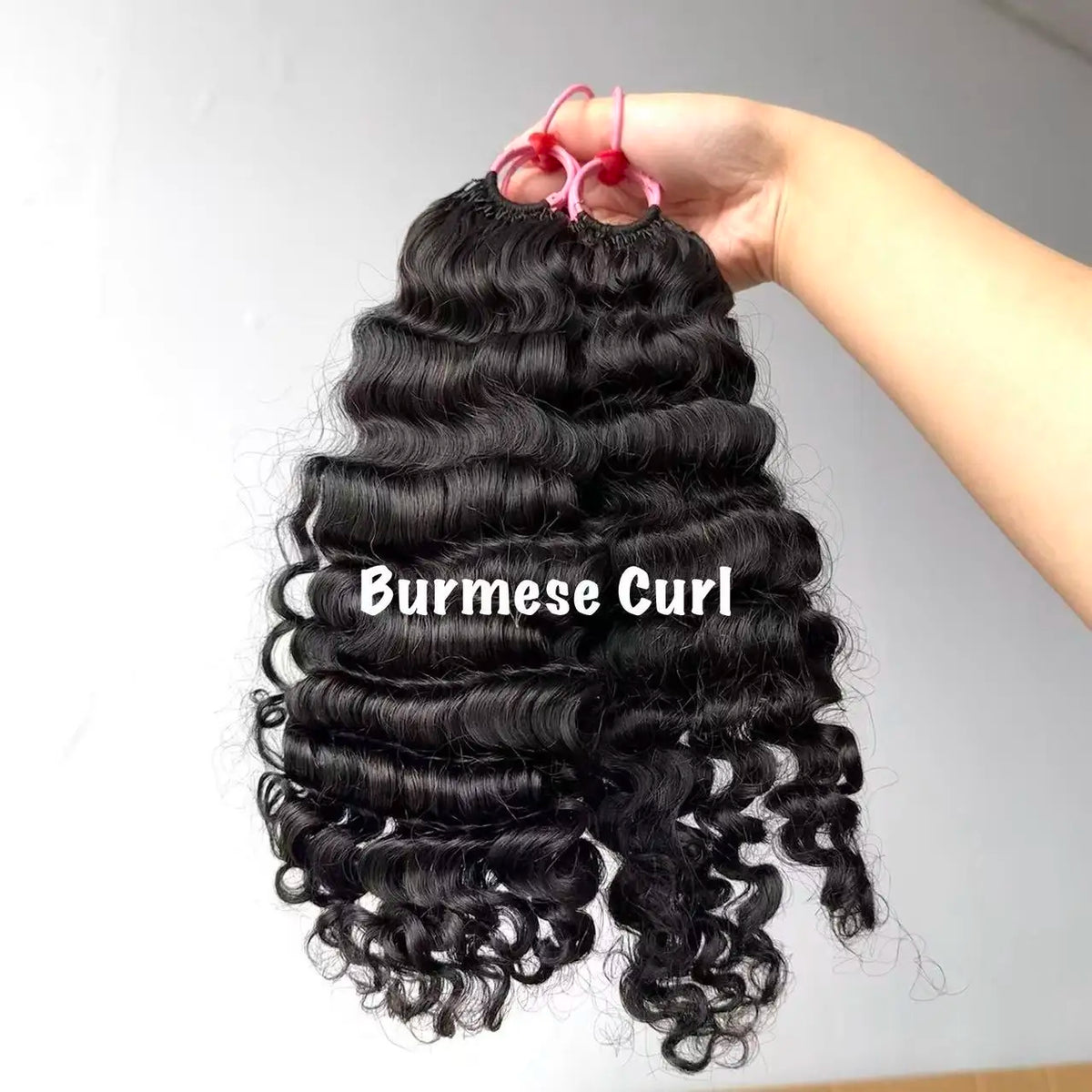 NABI Pre-Separated Crochet Human Hair Bundle Miracle Knots Braiding 14-18inch Water Wave Curly Human Hair for Women