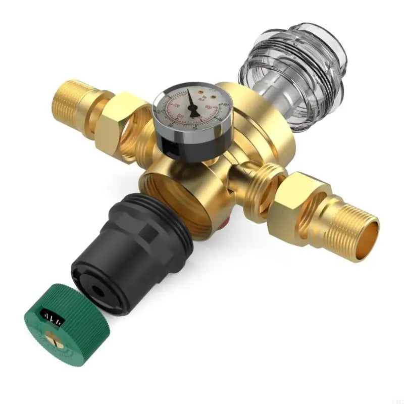 DN15/DN20 Adjustable Pressure Reducing Valves With Gauge and Screen Filter