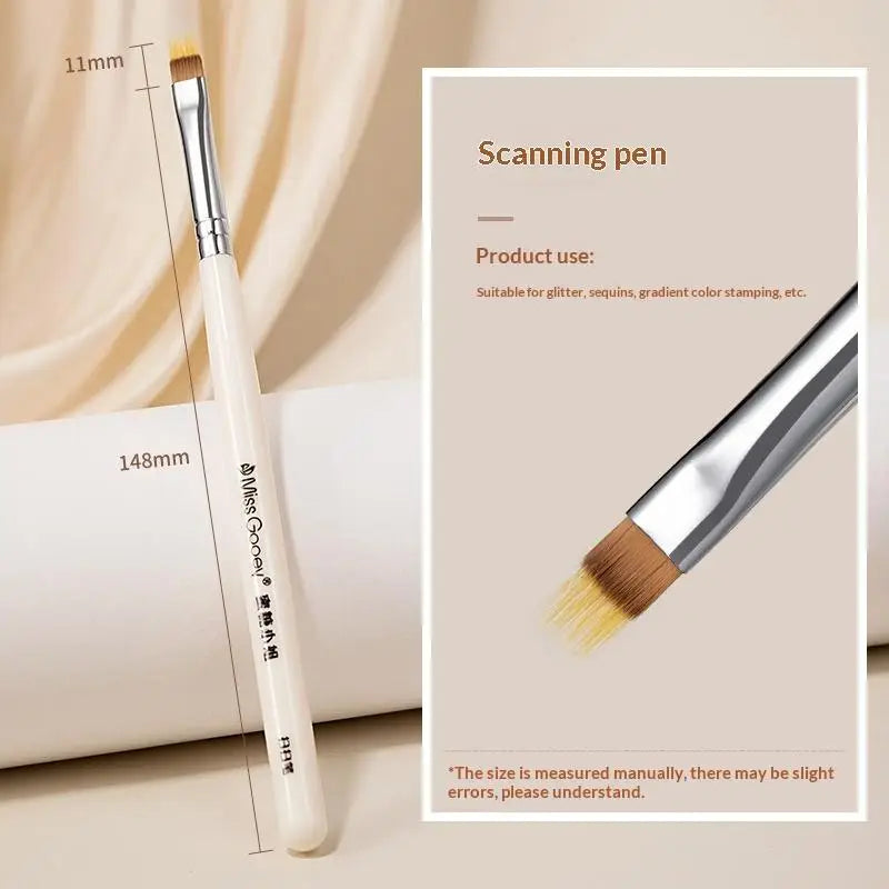 Nails Art Liner Brush Elongated Lines Drawing Painting Nail Design Pen UV Gel 3D Carving Brush Professional Manicure Salon Tool