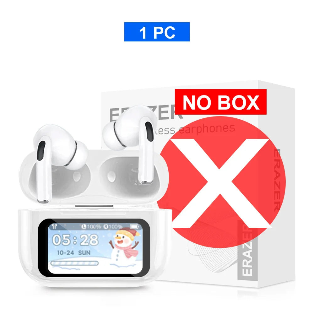 Choice ERAZER Airs Pro Wireless Bluetooth Earphones Touch Screen Headphones HiFi Earbuds ANC Noise Reduction Headsets HD Call