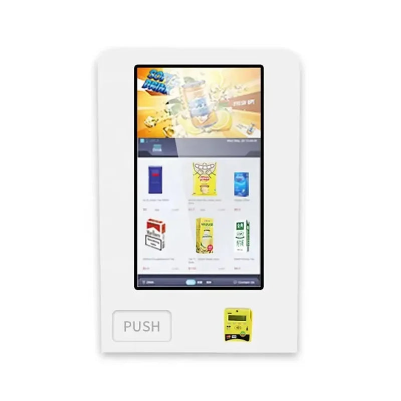 FL Wall-installed Self-service Kiosk 32 Inch Touchscreen All-in-one Payment Vending Machine for Airport Lounge Customized