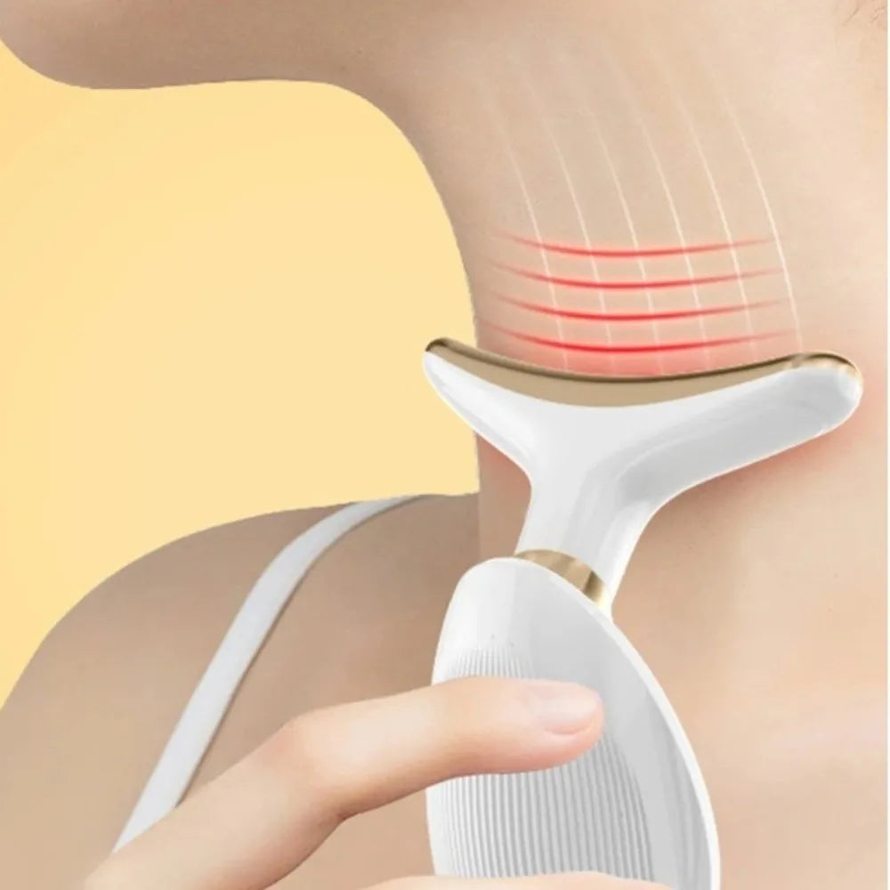 Portable Facial Electric Massager Lifting And Firming Anti Wrinkle Face Neck Massager Electric Beauty Massage Device