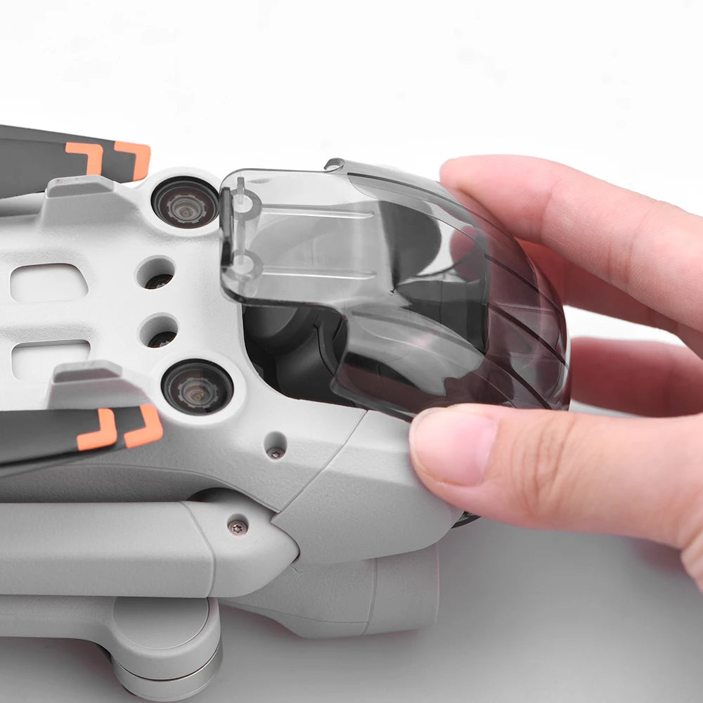 BRDRC Lens Cap for DJI Mini 3 Pro Drone Protective Gimbal Lock Cover Camera Guard Anti-Scratch Protector Props fixer Accessory