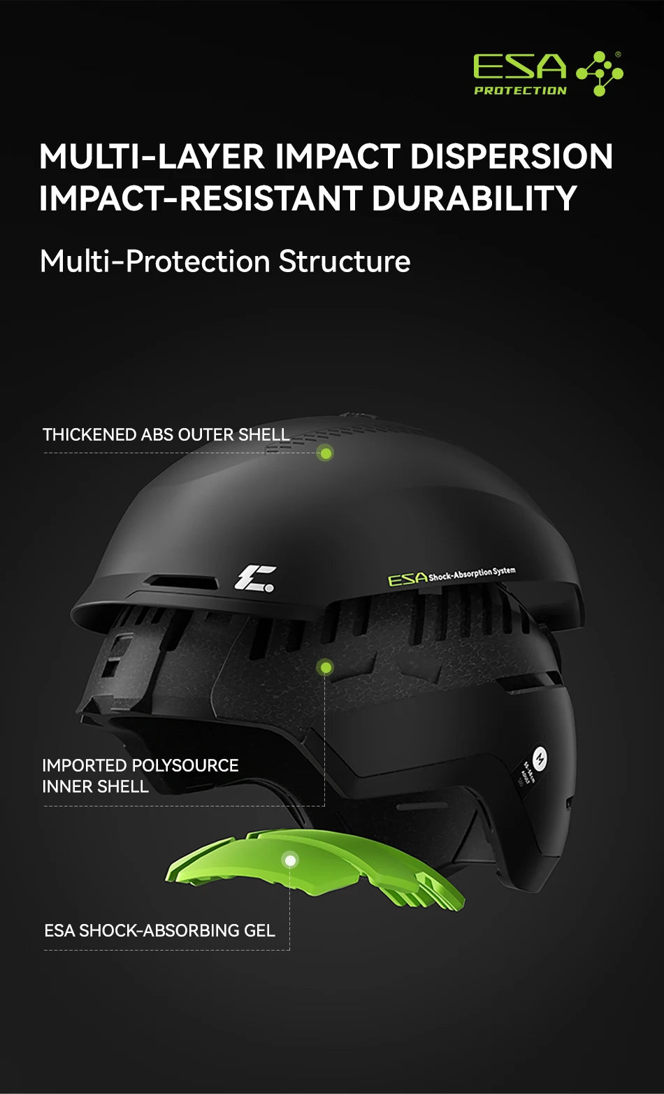 COPOZZ Winter Adult Ski Helmet Outdoor Anti-impact REECCO Positioning Rescue System Breathable Women Men Ski Safety Helmet
