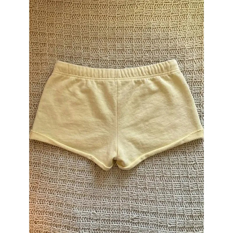Retro High-end Loose Pajama Pants Women's Spring New Shorts Drawstring Home Pants Can Be Worn Outside