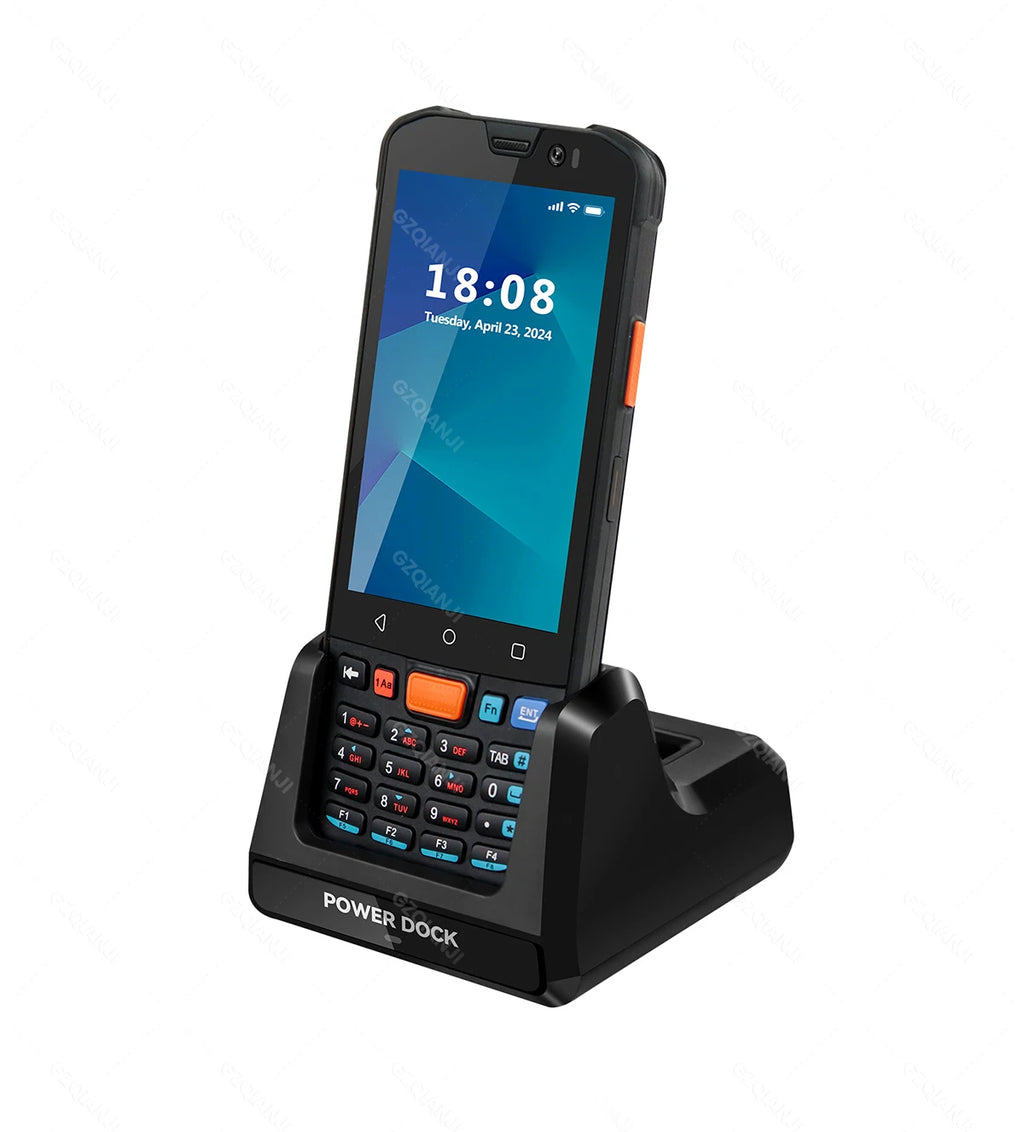 4G64 PDA Android Handheld Terminal Bluetooth Barcode Scanner 1D 2D QR Portable Data Collector Terminal Device With 4G GPS 3G32G