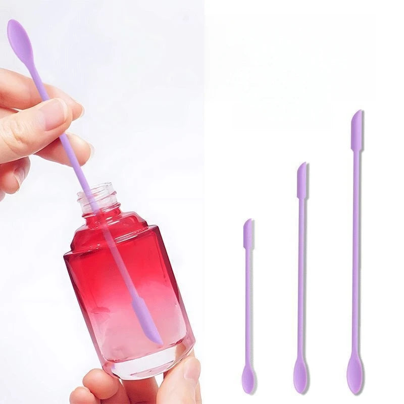 3 Mini Beauty Scrapers, Used for Cosmetics, to Scrape Out the Last Drop of Lotion or Cream from Narrow Bottles and Cans, Small Scrapers