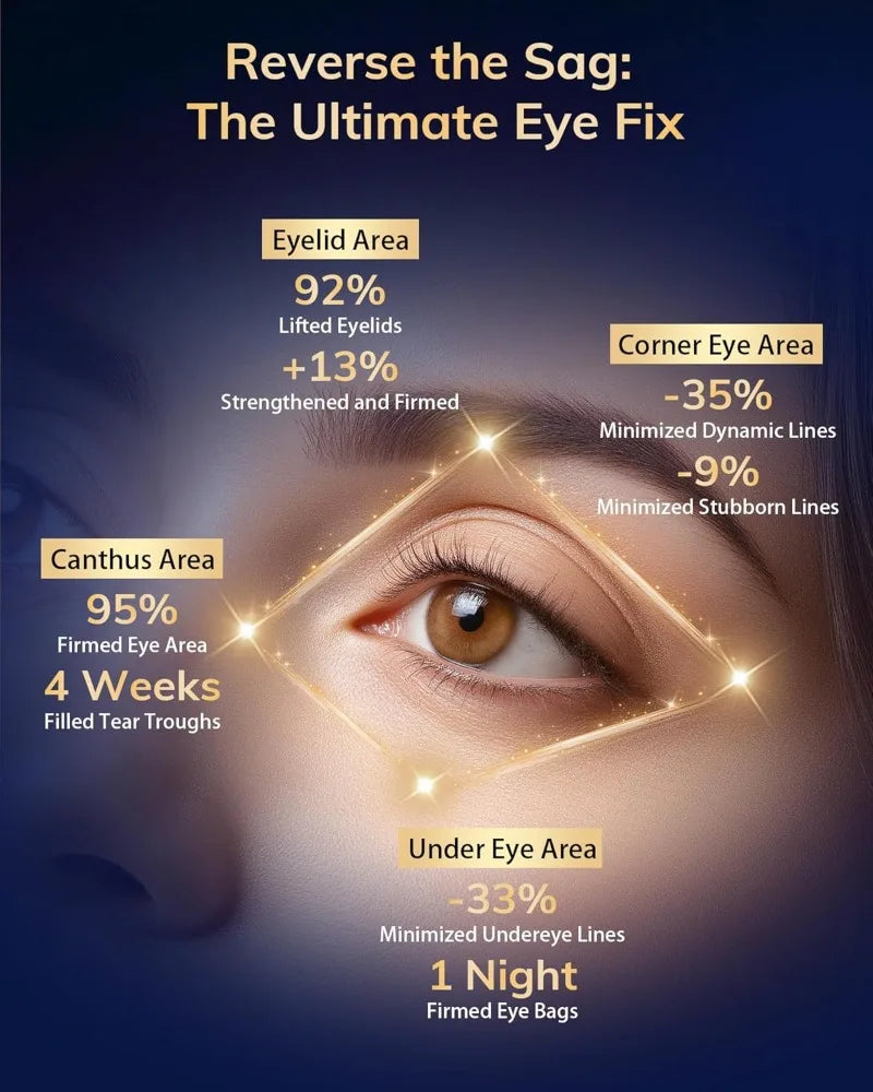 Smart Eye Massager 3D Red Light Eye Fatigue Dark Circles Relaxing Under-Eye Glasses Massage Beauty Machine