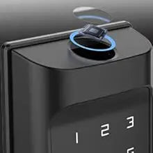 Home Security Anti-Theft Digital Automatic Intelligent Biometric Fingerprint Deadbolt Electric Bolt Door Lock