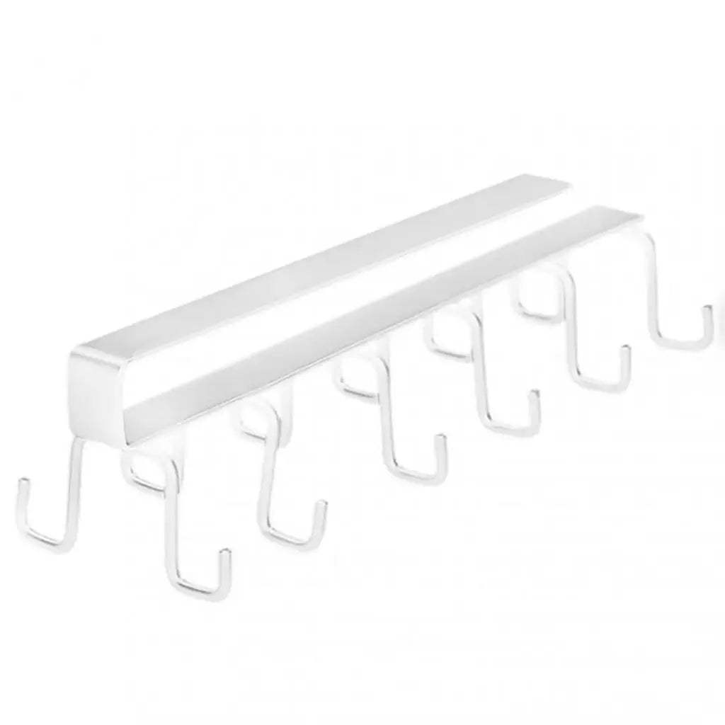 1 PCS Multifunctional Kitchen Organizer High Quality Double-row Cabinet Hook Durable Hanging Cup Holder