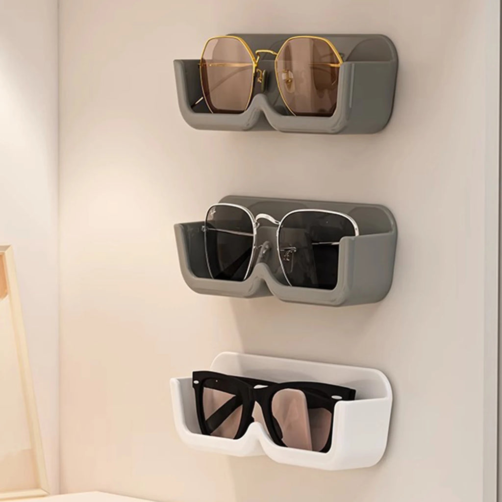Wall-Mounted Glasses Storage Rack Wall Mounted Sunglasses Sunglasses Display Props Myopia Glasses Frame Display Rack