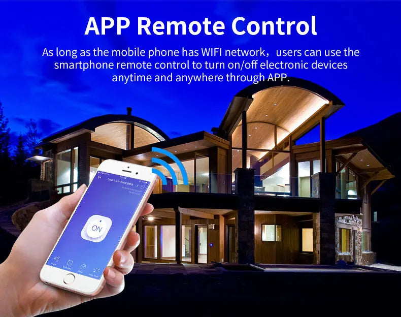 3way Wifi Switch 1/2/3gang Touch Light Switches With Tempered Glass Support Tuya Smart Life APP Voice Control For Stairs Bedroom