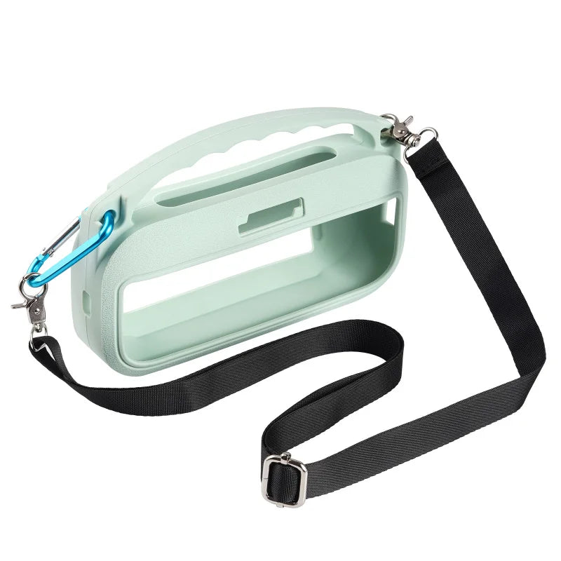 ZOPRORE Silicone Cover Case for Bose SoundLink Flex (2nd Gen) Speaker, Travel Protective Cover with Shoulder Strap and Carabiner