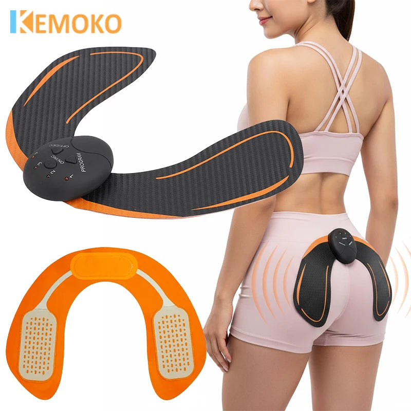 EMS Muscle Stimulator Buttocks Muscle Massager Hip Trainer Fitness Fat Burning Buttocks Arm Abdomen Trainer Apparatus Slimming