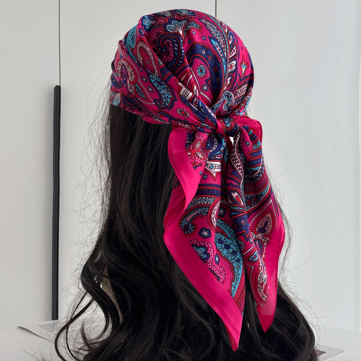 Satin-Like Head Scarf – Hair Wrap