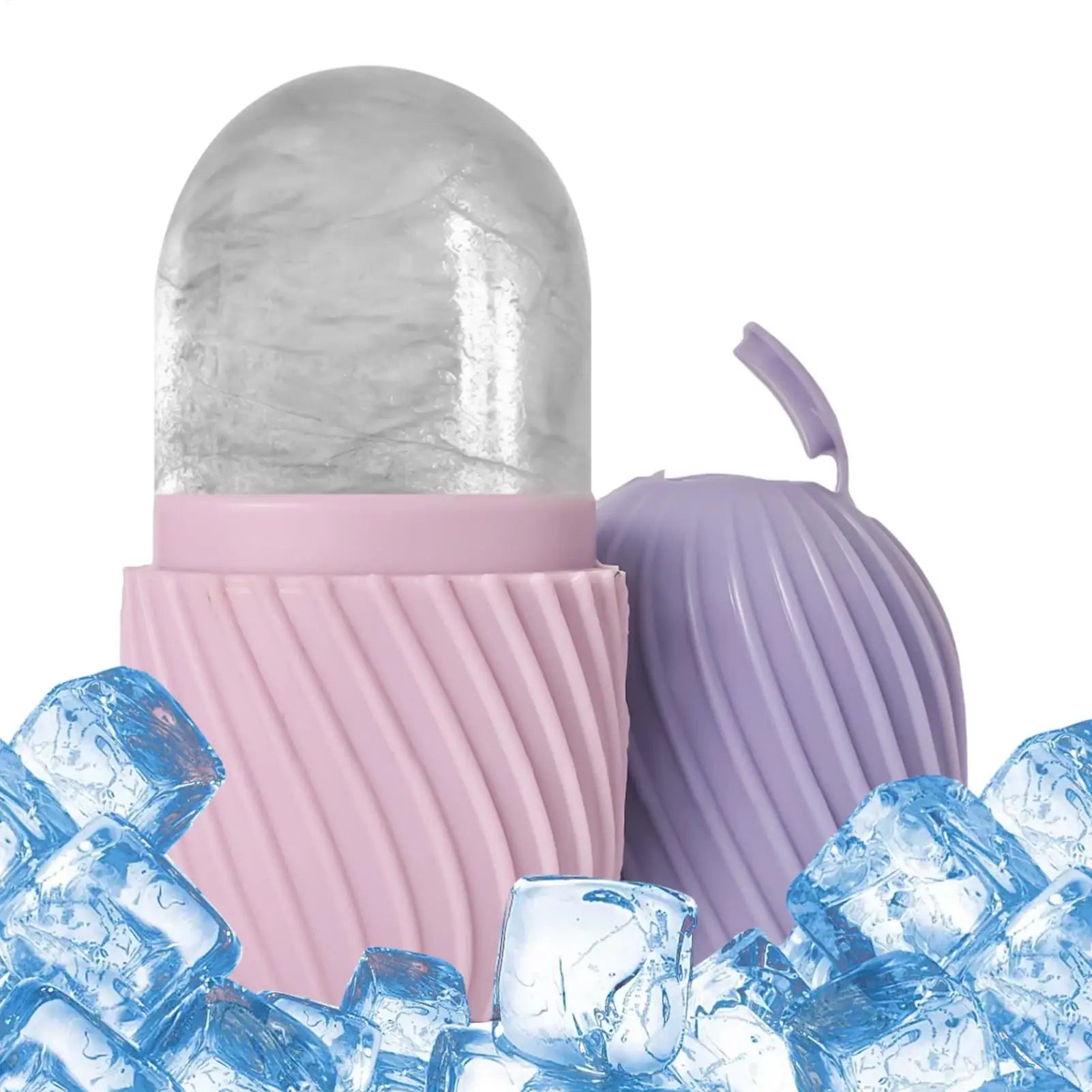 Face Ice Roller mold Beauty facial ice tray Massage silicone ice tray Facial Massager Face Lifting Beauty Skin Care Tools