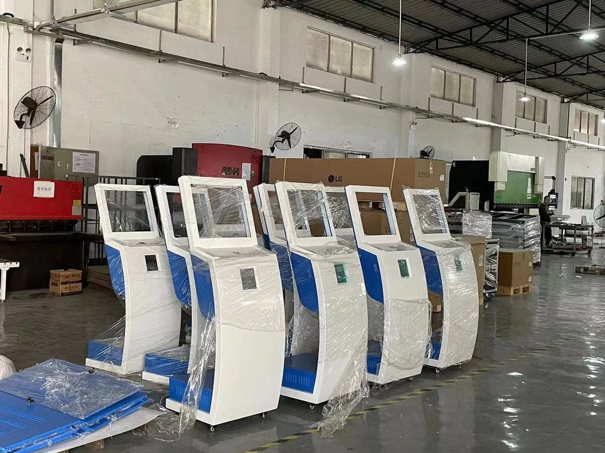 21.5 32 43 Inch Shopping Mall Android Interactive Touch Screen Digital Signage Display Floor Stand Lcd Self Service Kiosk