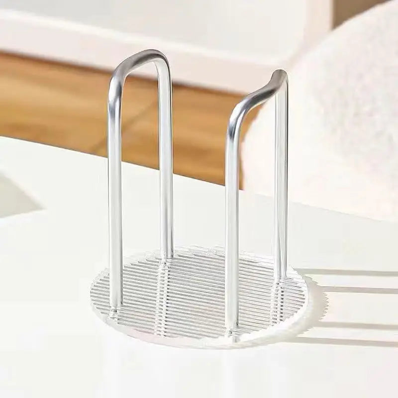 Luxury Disposable Cup Storage Holder Water Tea Cups Dispenser Rack Shelf with Longer Stick Mug Display Stand Home Organizer