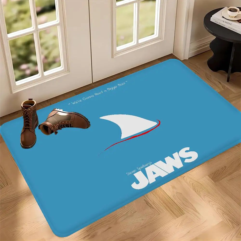J-JAWS Movie Kitchen Mat Cheaper Anti-slip Modern Living Room Balcony Printed Modern Home Decor