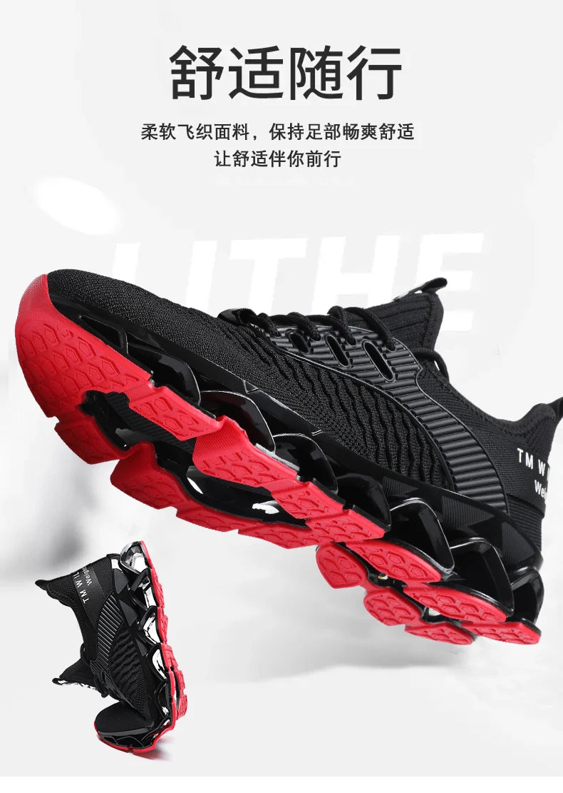 Men's Breathable Casual Sneakers Luxury Fashion Running Trainer Unisex Comfortable Wear Tenis Race Shoes