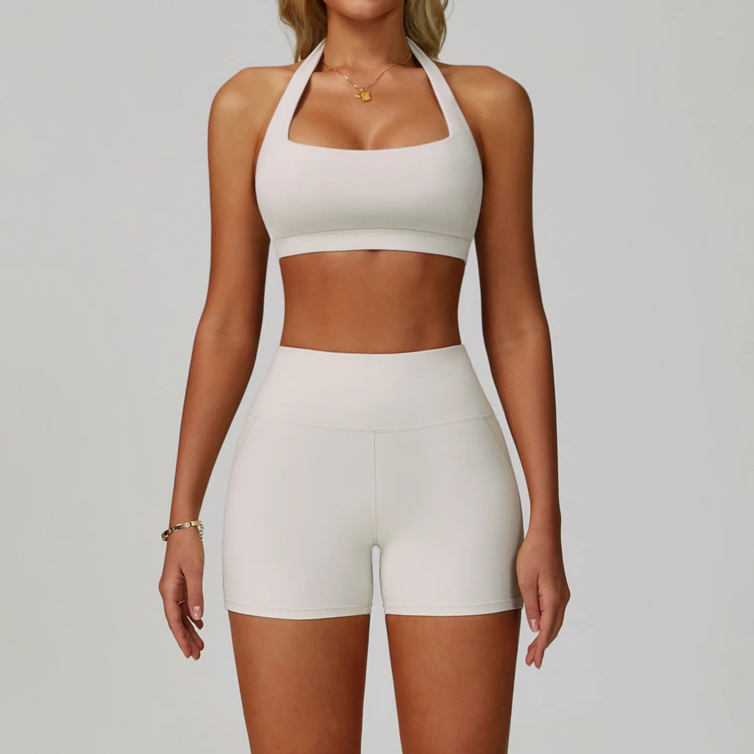 2Pcs Sets Women's Tracksuit Fitness Clothes Yoga Sets Sportswear Workout Bra High Waist Leggings Set Gym Clothing Sports Suits