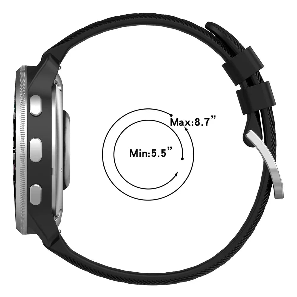 Silicone Bracelet Strap For COLMI P71/P81/P82/P73/P76/P78 Replacement Watch Band 20 22mm For COLMI C81/V68/V70 Sport WristStrap