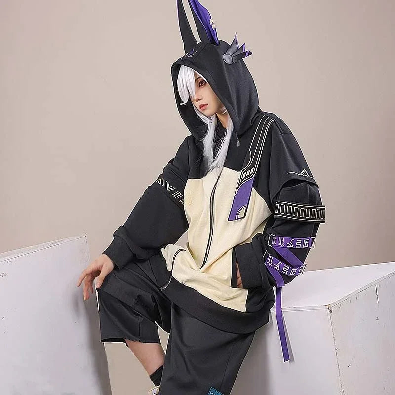 Cyno Tighnari Hoodies Genshin Impact Costume Cyno Zipper Jacket Men Women  Fashion Pullover Boys Girls Cool Streetwear Hoodies
