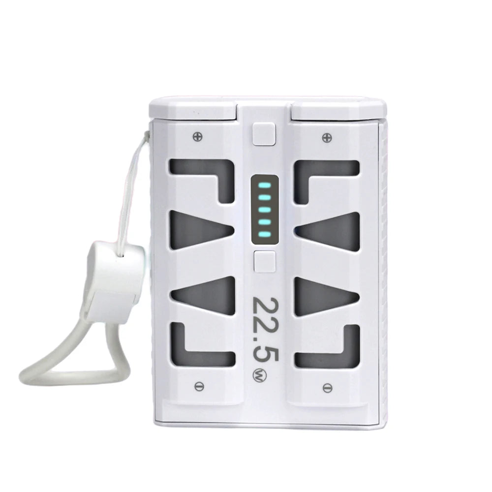 2026 New Power Bank DIY Kit  With 22.5W Fast Charging Portable Detachable Design Dual Mode Low Current 21700 Battery Case