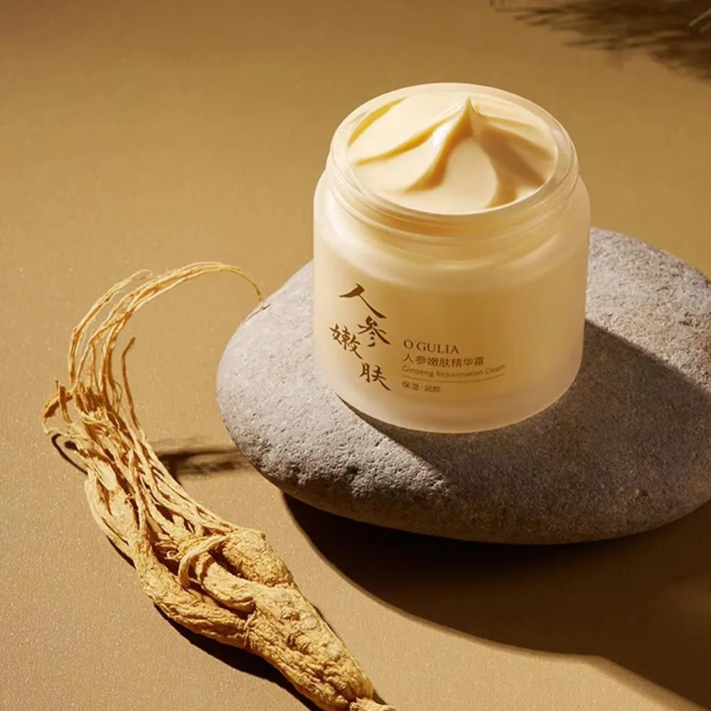 New 60g Ginseng Face Cream Smooth Firming Moisturizer Cream Radiant Skin Anti-Aging Essence Cream Facial Skincare