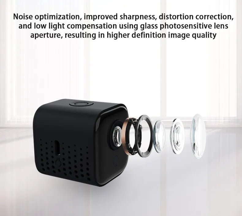 Mini IP Camera 1080P HD Wireless WiFi Camera Motion Detection Home Security Baby Safety Monitor Camera for Smart Home