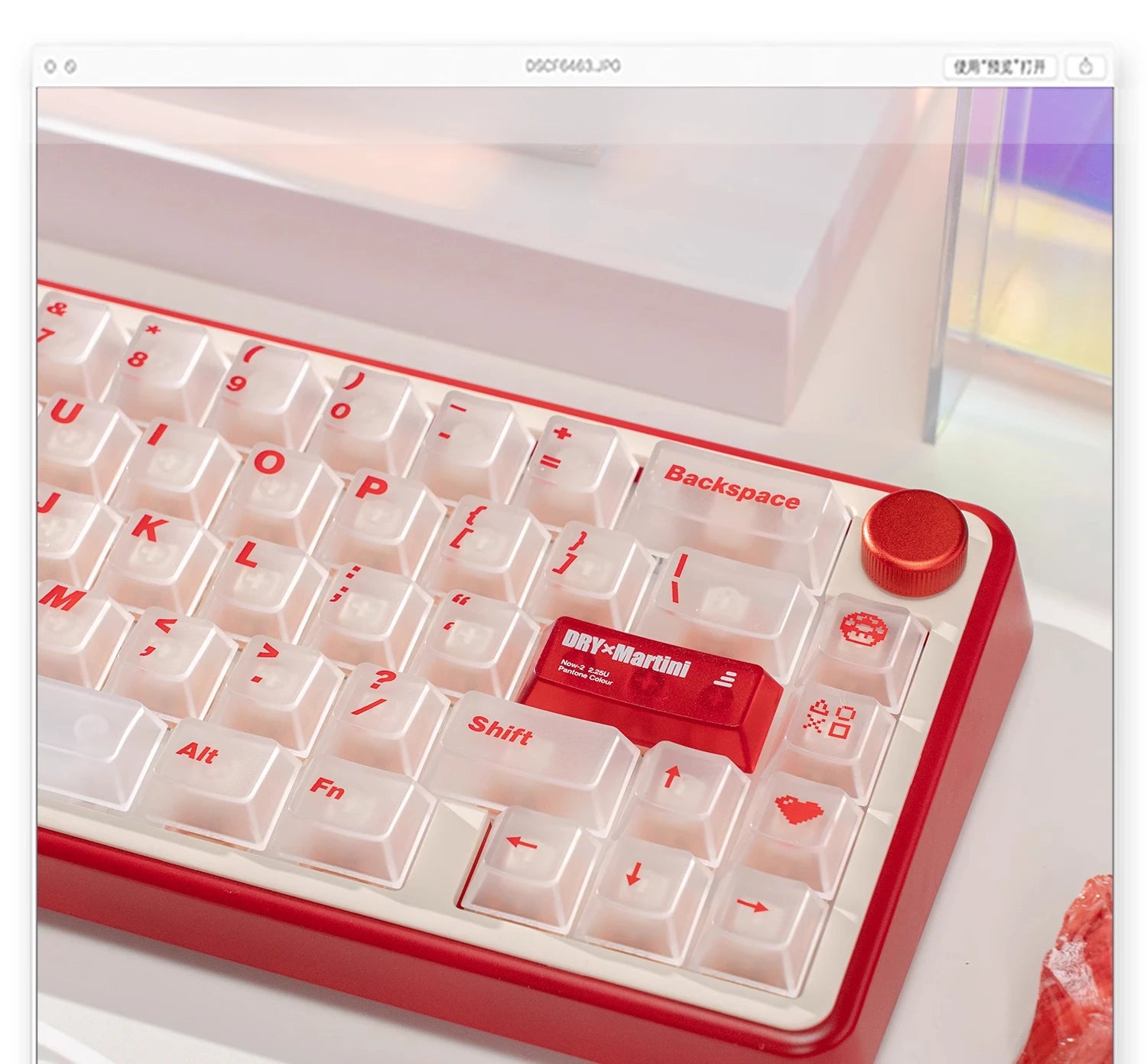 White Frog Korean Keycap Mist Pc Transparent Light Cherry 154/131 Key2.25/2.75/7U Space Bar Retro Red L Shape Enter Key Keycaps