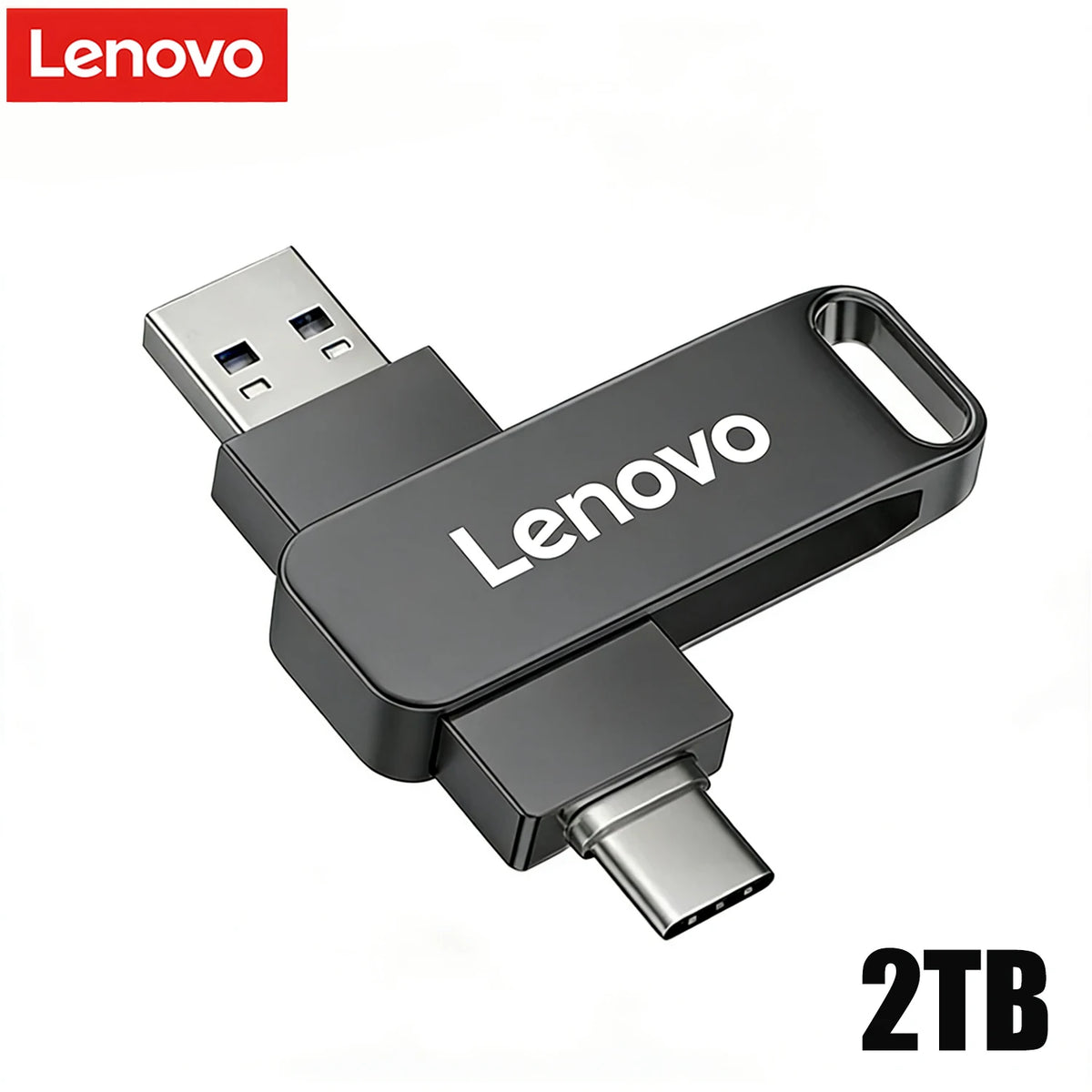 Lenovo OTG Pen Drive 1TB High Speed USB 3.2 Flash Drives Metal Type-C Pendrive 512GB Waterproof Stick For Phone Computer