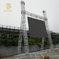 Aluminum Goal Post Truss System Customized LED Screen Speaker Lifting Tower for Shows Performances