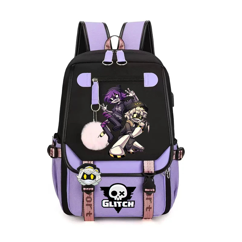 2026MURDER DRONES N UZI Backpack Fashion TV Series Murder Drones Boys Girls Outdoors high quality Schoolbag Y2K Students Bookbag