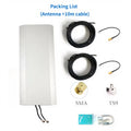 High Gain 5G 4G LTE Outdoor Enhanced Antenna 2X14dBi Dual Polarized MIMO Waterproof Antenna For Router Wireless Access Point