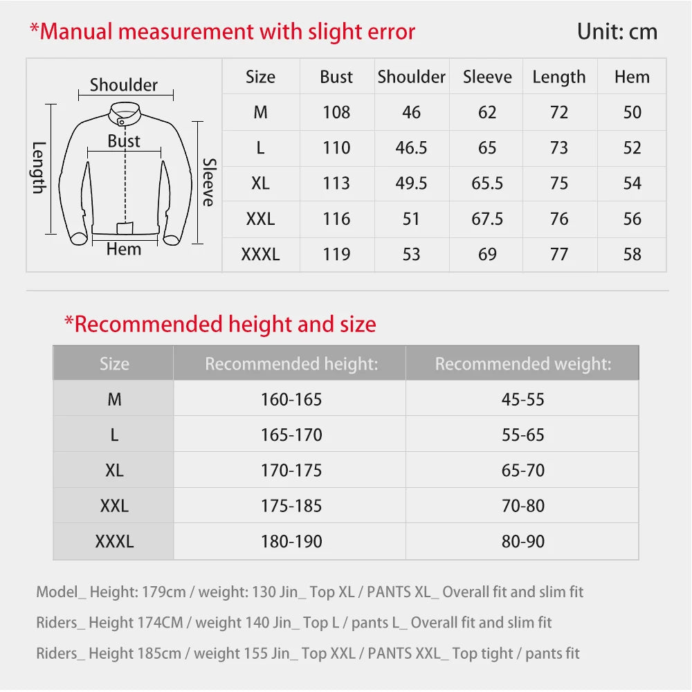 Off Road Motorcycle Jacket Summer Breathable Protective Jacket Motorcycle Racing Protective Jacket Off-road Riding Equipment