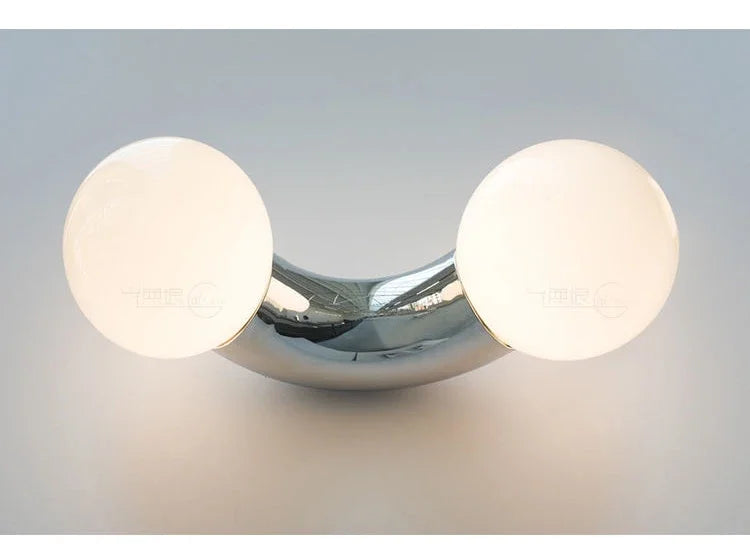 Modern Creative Lighting Design Rainbow Wall Light Childern's Room Kindergarten Asile Bedroom Bathroom Glass Ball Wall Lamp