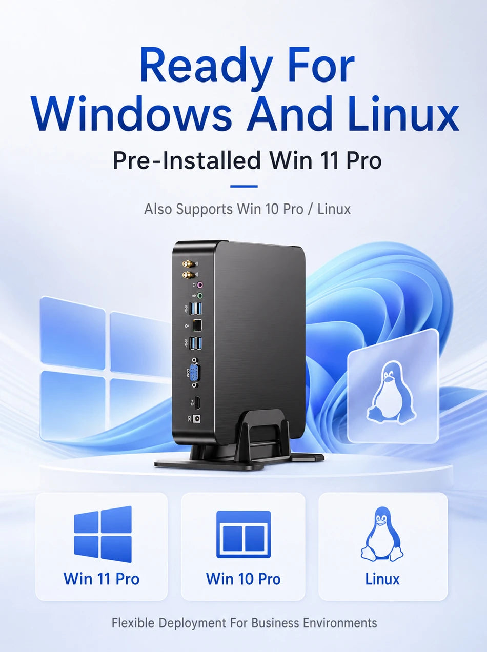 MSECORE Intel I9-11900H Mini PC Windows 11 Gaming Desktop Computer Portable PC Office HTPC Barebone System NVME 4K WIFI6E BT5.3