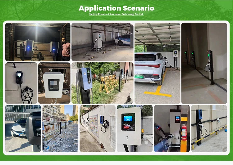 US Standard OCPP CCS1 40KW 380V EV Wall Mount DC Charging Station Stock Price Single Fast Charger Pile