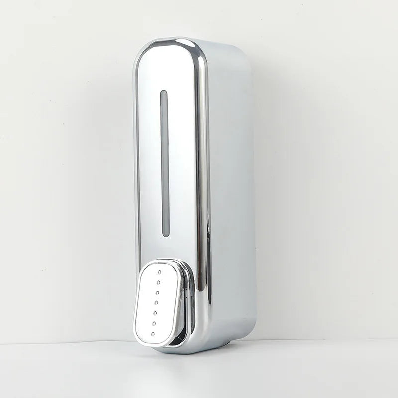 Manual Soap Dispenser Wall Mounted Hand Sanitizer Pump Bottle Shampoo Shower Gel Container For Bathroom Kitchen Hotel Decor