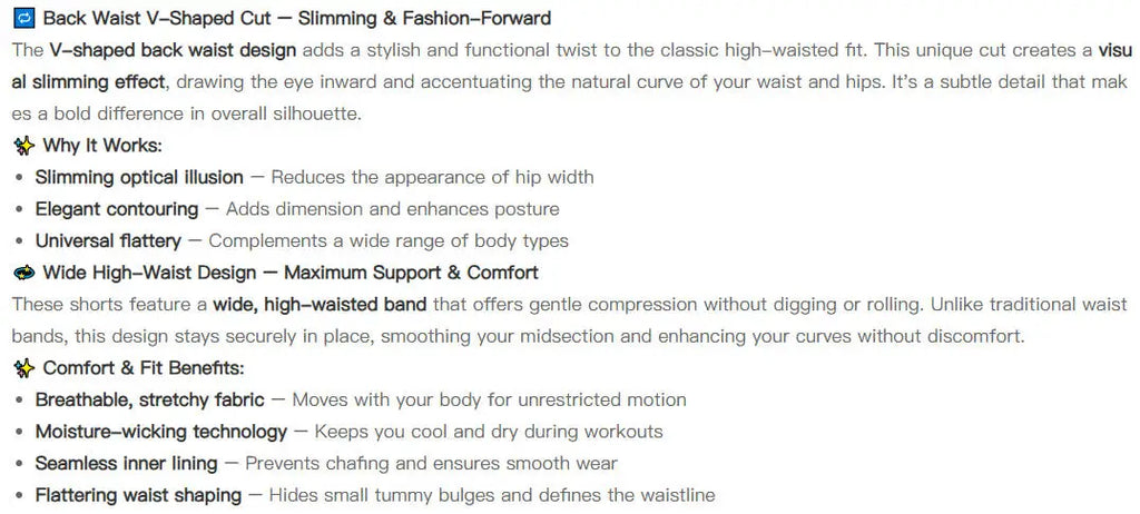 Women's High-Waist Yoga Sports Shorts Summer V-Shaped Widen Peach Hip Lifting Tight Fit Three-Part Fitness Shorts