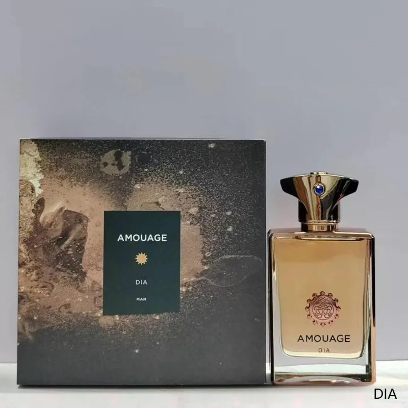 AMOUAGE Mens Warm Woody Scented Perfume 100ml Long Lasting Aromatic Fresh Bold Masculine Fragrance Purpose 50 Opus Royal Tobacco