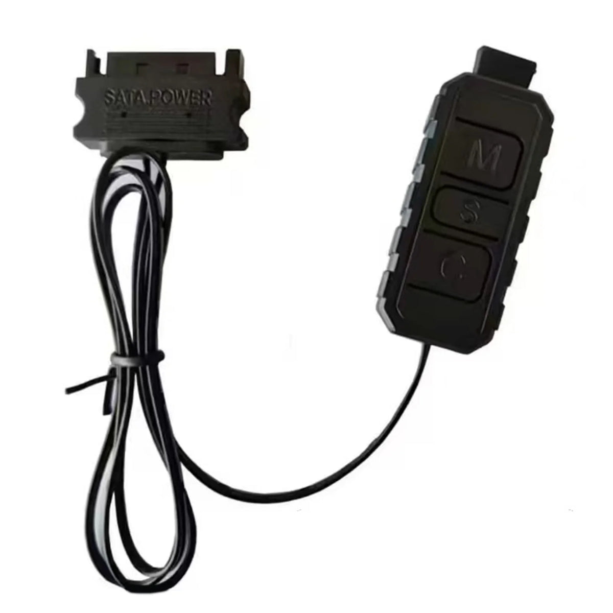 Computer ARGB Fans Hub Multipurpose SATA Interface Sync Controllers Cable Mini Controllers HUB Adapter for PC RGB Case Fans