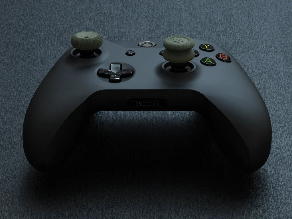 Skull & Co. Joystick Cap Thumb Grip Set FPS CQC Thumbstick Cover for ROG XBOX Ally X and Xbox Controller
