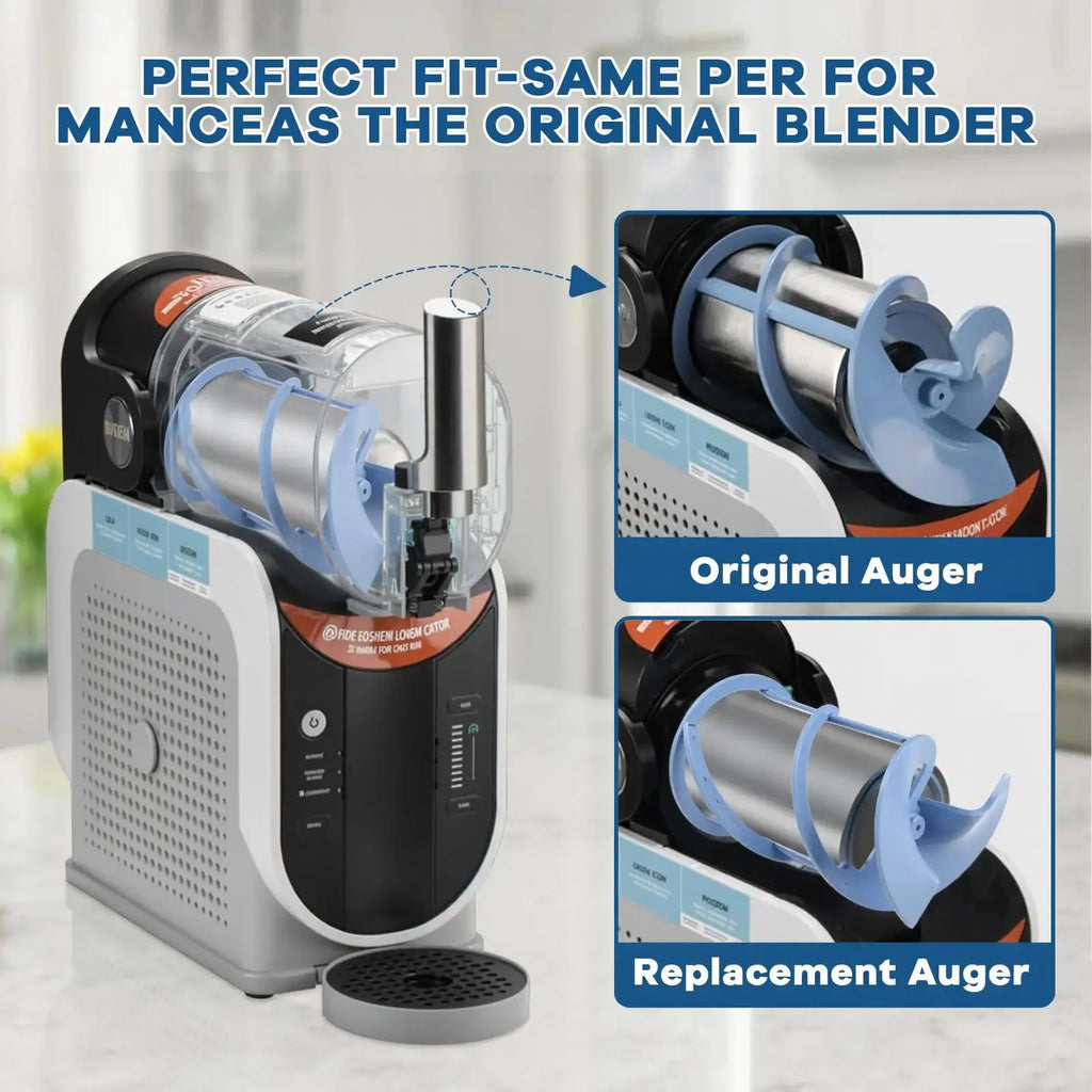 Replacement Auger For Ninja Slushie FS301 FS300 Blender Blade Accessories BPA Free Integrated Casting Slushie Machine Parts Kits