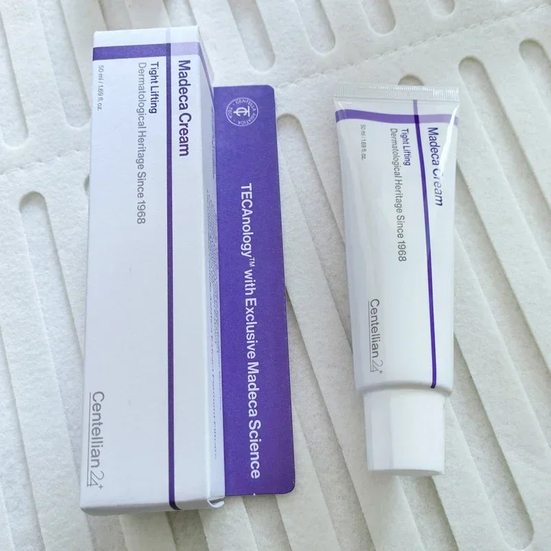 Hot Skincare Product Madeca PDRN Collagen Firming Essence Glowing Eye Patch Time Reverse Tight Lifting Hydration Face Cream 50ml