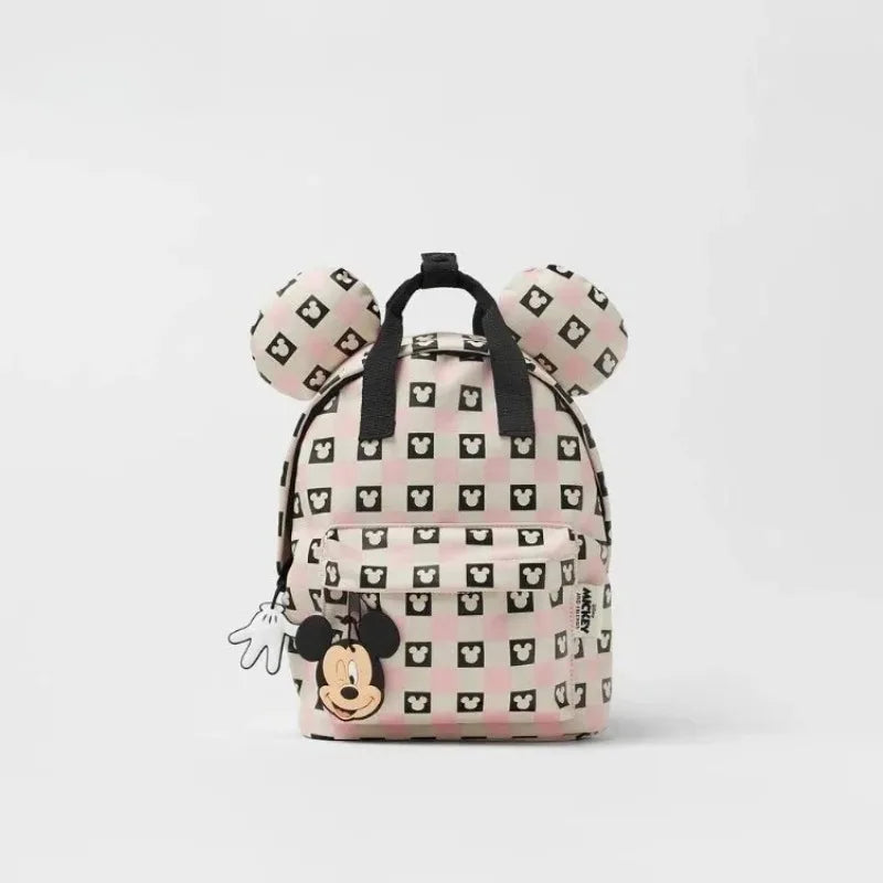 Cartoon Fashionable and Casual Women's Backpack Cute Cow Print Backpack Soft and Durable Fabric Backpack Suitable for Daily Use